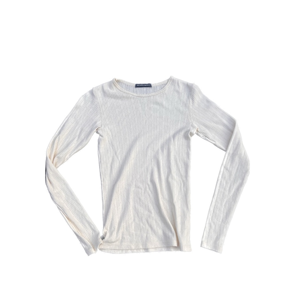 Brandy Melville long sleeve ribbed top